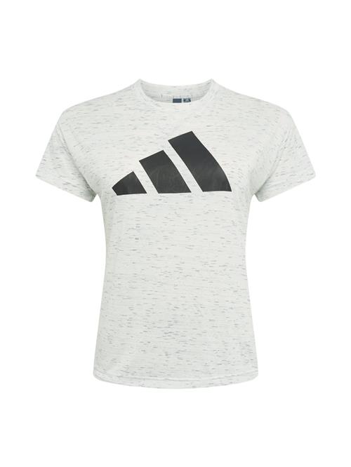 Se ADIDAS PERFORMANCE Funktionsbluse 'Winners 2.0'  sort / hvid-meleret ved About You