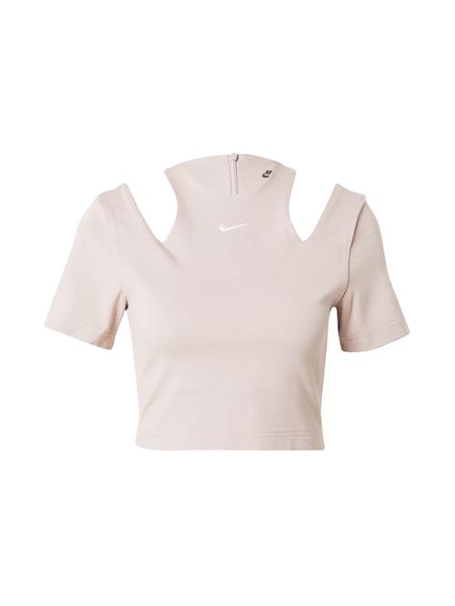 Se Nike Sportswear Shirts  taupe / hvid ved About You