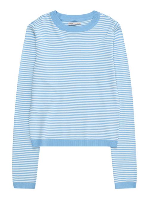 Se KIDS ONLY Pullover 'IVA'  lyseblå / hvid ved About You