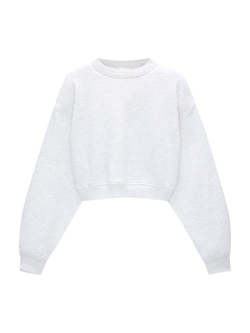 Se Pull&Bear Sweatshirt  grå-meleret ved About You