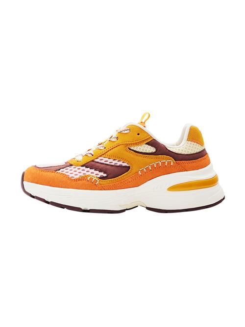 Desigual Sneaker low 'Split'  ecru / bær / orange / lys pink / hvid