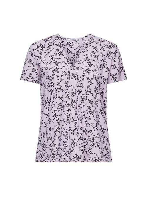 ESPRIT Bluse  lavendel / sort