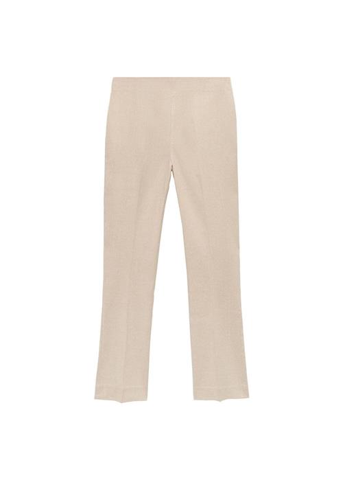 Se MANGO Bukser 'Santori'  lysebeige ved About You