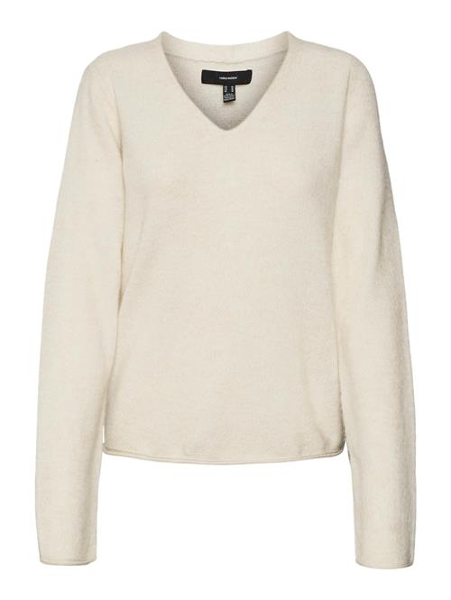 Se VERO MODA Pullover 'RAIN'  creme ved About You