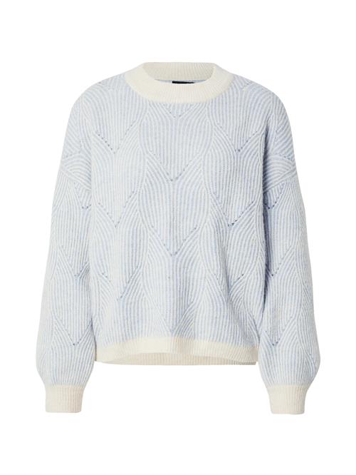 PIECES Pullover 'PCJENNA'  creme / lyseblå