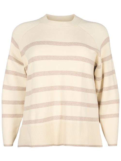 Se Zizzi Pullover 'Zoe'  beige / lysebeige ved About You