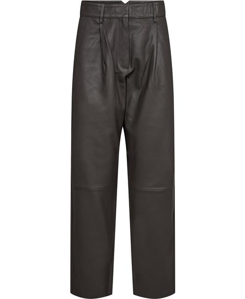 Se MDK Iris 100% Leather Pants Kvinde Bungee Cord Læderbukser Str 34 - Læder hos Magasin ved Magasin