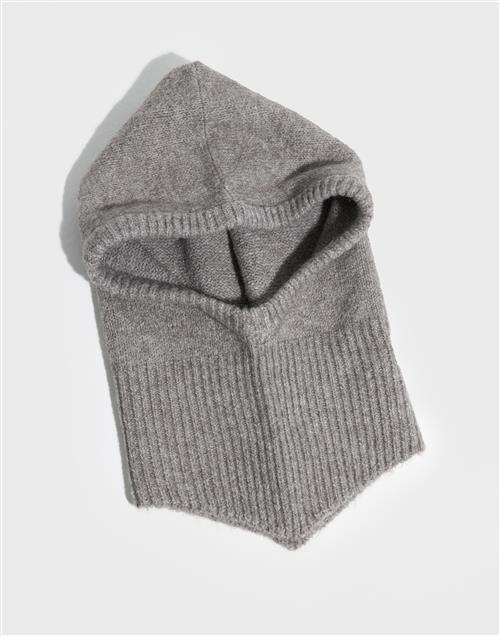 JJXX - Grå - Jxkiara Knitted Balaclava Acc