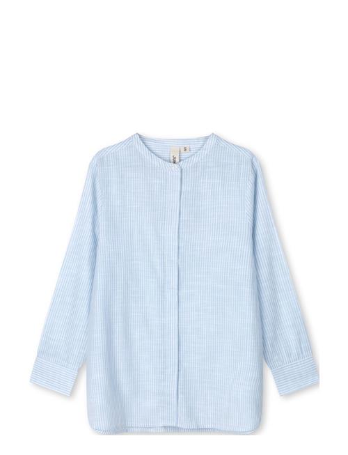 Juna Monochrome Lines Ida Shirt Juna Blue