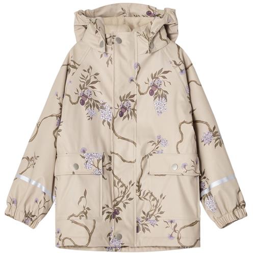 garbo&friends Foret Rain Jacket Tree of life | Beige | 110/116 cm