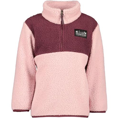 Didriksons GOSIG KIDS HALFZIP, Dusty pink GOSIG Kids Halfzip Sweater Dusty Pink | Lyserød | 80 cm