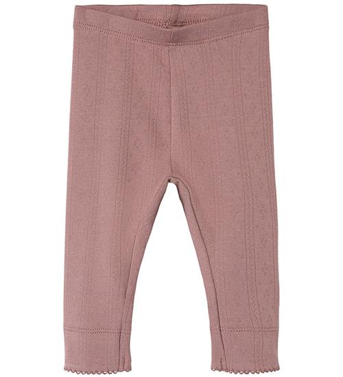 Se Name It Leggins - Slim - NbfNigella - Twilight Mauve ved KidsWorld