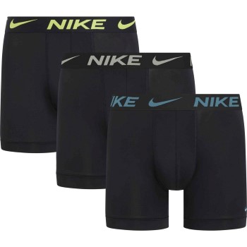 Nike 9P Everyday Essentials Micro Boxer Brief Sort polyester Small Herre