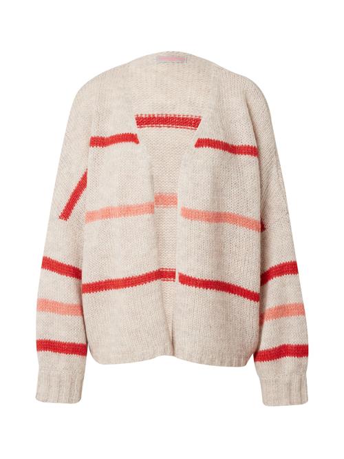 Frieda & Freddies NY Cardigan  lysebeige / fersken / orangerød