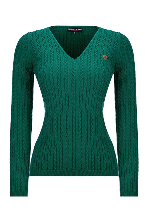 Giorgio di Mare Pullover  mørkegrøn / rød