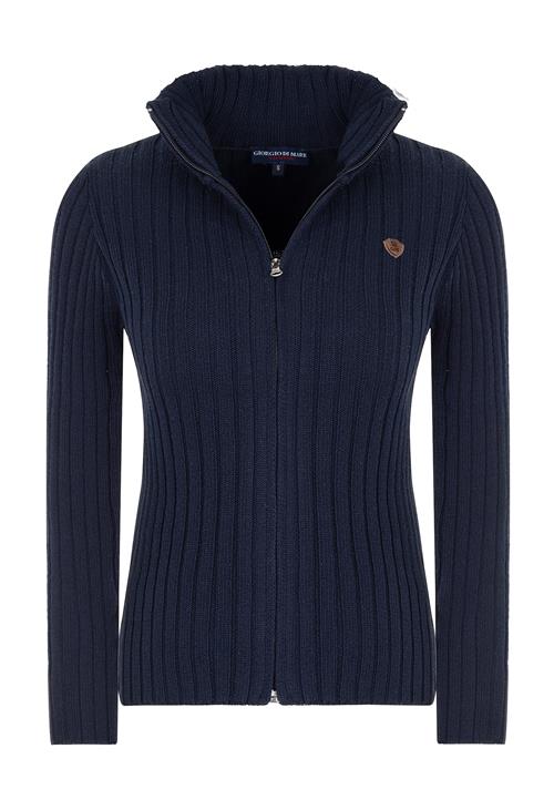 Giorgio di Mare Cardigan  navy / brun