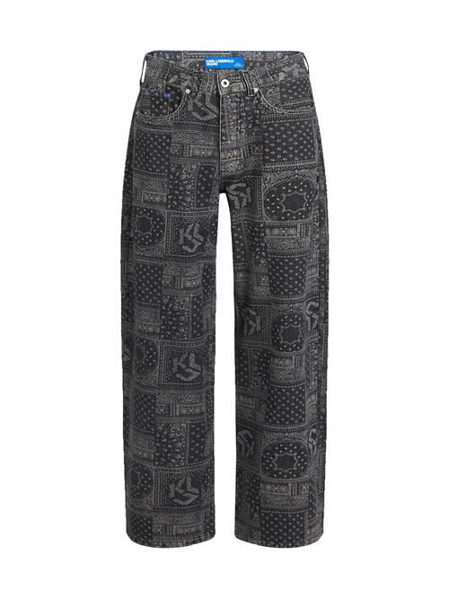 Se KARL LAGERFELD JEANS Jeans  sort / hvid ved About You