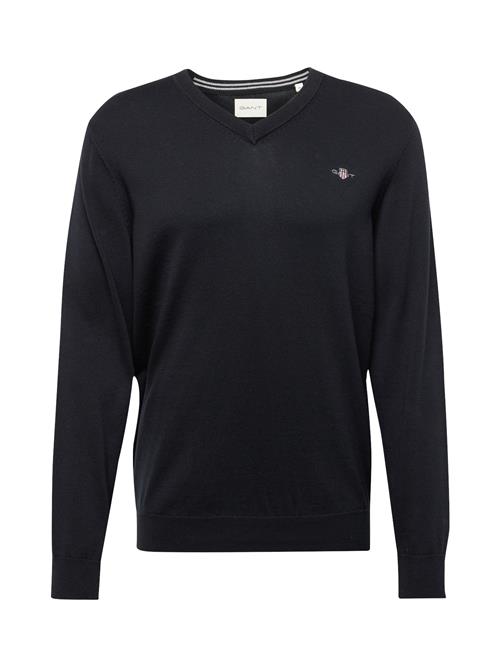 Se GANT Pullover 'Classic'  navy / lysegrå / kirsebærsrød / sort ved About You