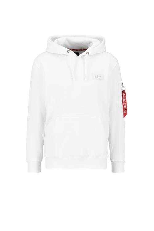 ALPHA INDUSTRIES Sweatshirt  sort / hvid