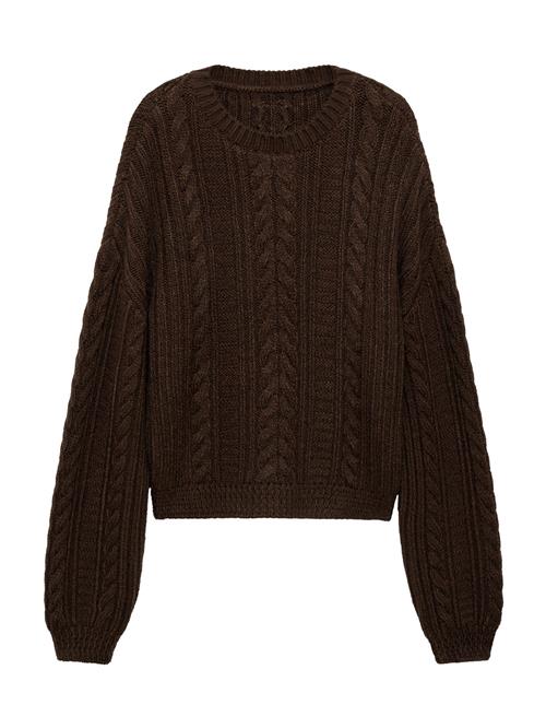 MANGO Pullover 'Tibi'  mørkebrun