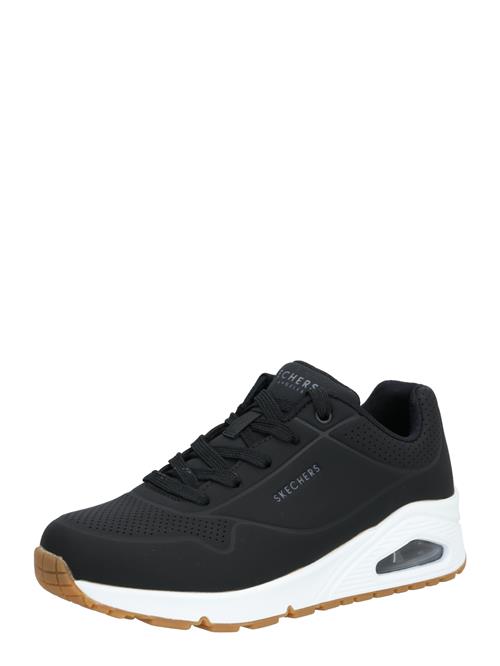 SKECHERS Sneaker low 'UNO - STAND ON AIR'  sort / hvid