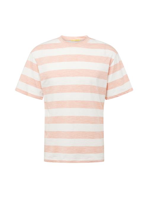 JACK & JONES Bluser & t-shirts 'ARUBA'  abrikos / hvid