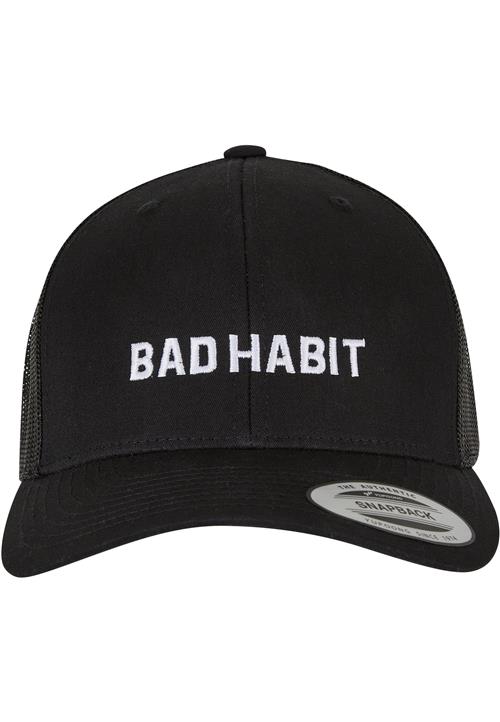 Mister Tee Hætte 'Bad Habit'  sort / hvid