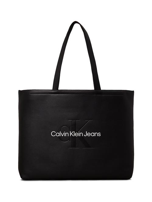 Calvin Klein Jeans Shopper  sort / hvid