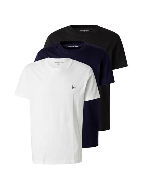 Calvin Klein Jeans Bluser & t-shirts  marin / sort / hvid