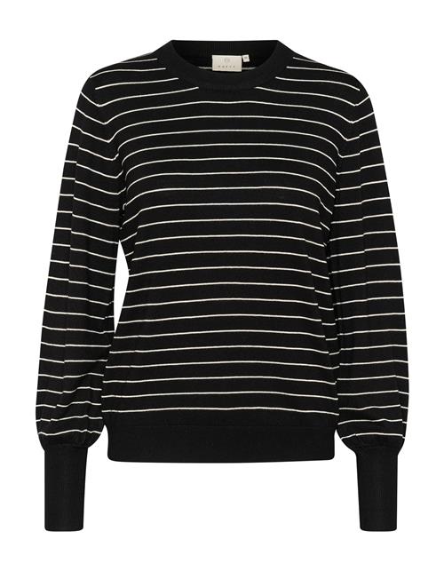 Kaffe Pullover 'Lizza'  sort / hvid