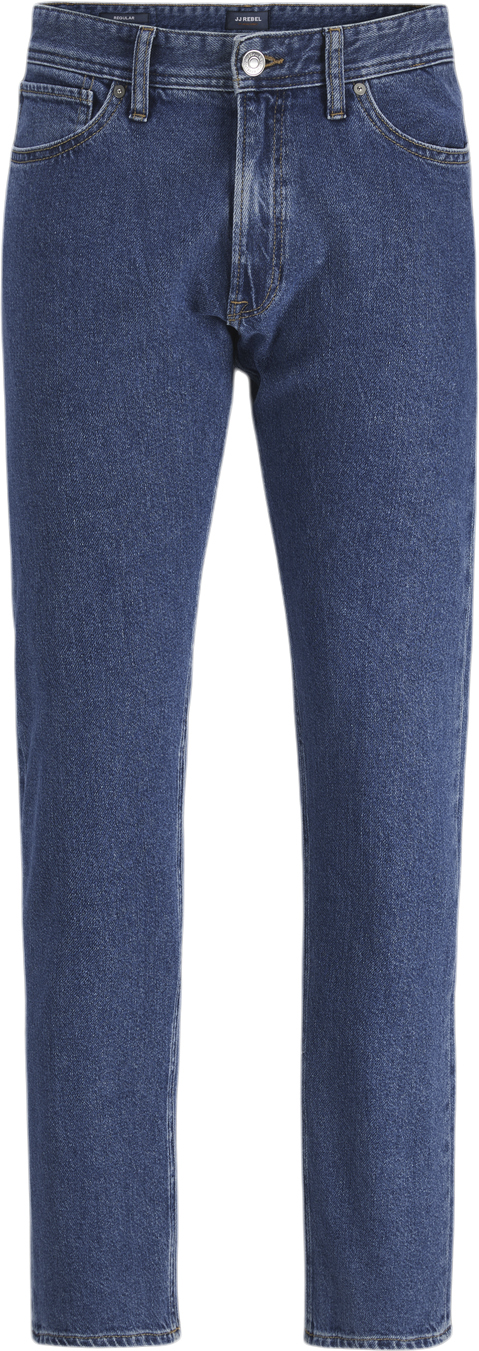 JJ-REBEL Jrebryan Jjcraft MF 635 Noos Mand Blue Denim Jeans Relaxed Fit Str "34/""30" - Denim hos Magasin