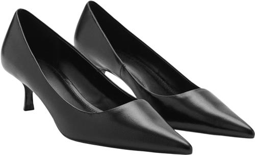 Se MANGO Kitten Heel Shoes Kvinde Black Pumps & Stiletter Str 41 - hos Magasin ved Magasin