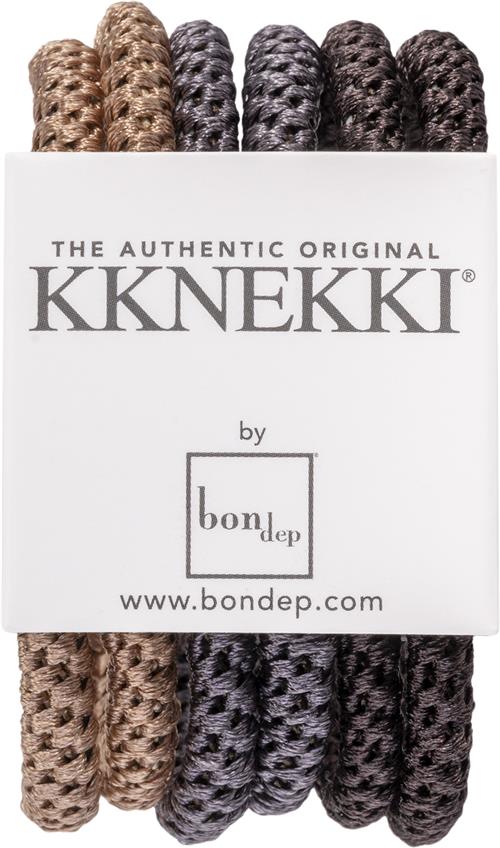 Bon Dep Kknekki Slim Bundle 12 ¥ 6pcs x 25 = 150 ONE SIZE - Hårelastikker hos Magasin