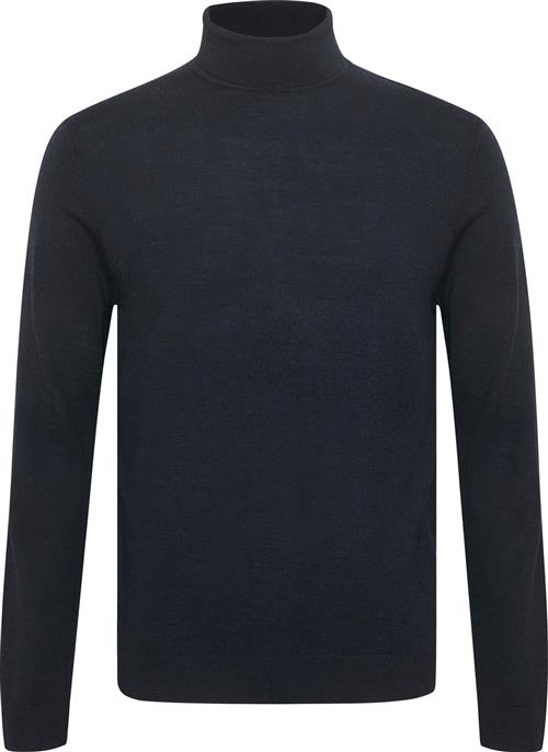 Matinique Maparcusman Merino Mand Dark Navy Melange Turtlenecks Regular Fit Str S Merino - hos Magasin