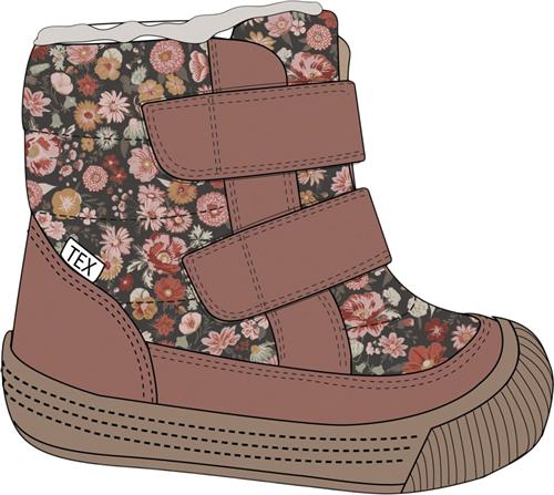 Wheat Winterboot Daxi Tex Wild Flowers Begyndersko Str 20 - Bomuld hos Magasin