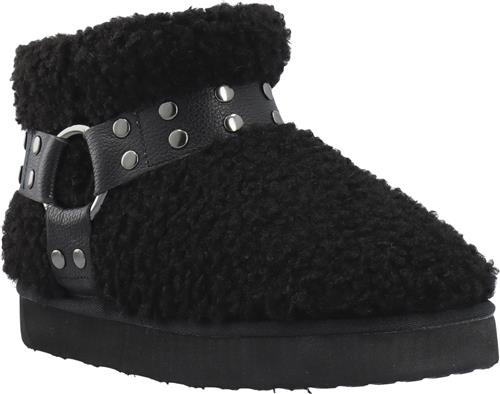 Se Bianco Varm Flatform Ankle Boot #SU Kvinde Black Støvler Str 39 - hos Magasin ved Magasin