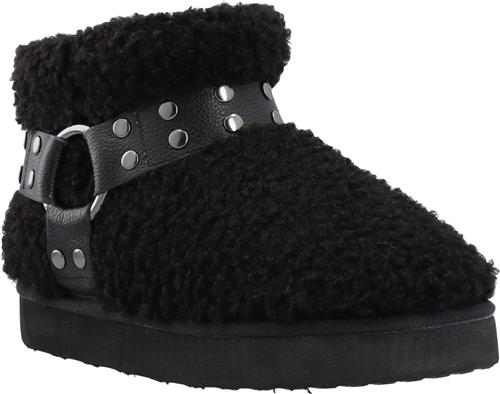 Se Bianco Varm Flatform Ankle Boot #SU Kvinde Black Støvler Str 37 - hos Magasin ved Magasin