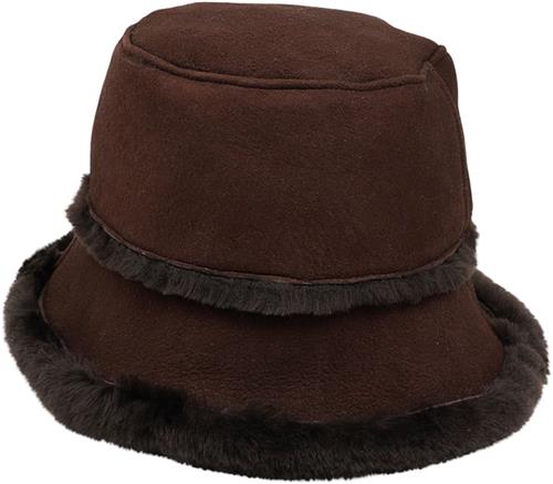 Lovelies Semeru Double Face Shearling Bucket HAT S - Bøllehatte hos Magasin