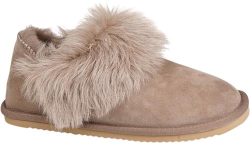 Se Lovelies Molde Shearling Boots Kvinde Walnut Hjemmesko Str 38 - Uld hos Magasin ved Magasin