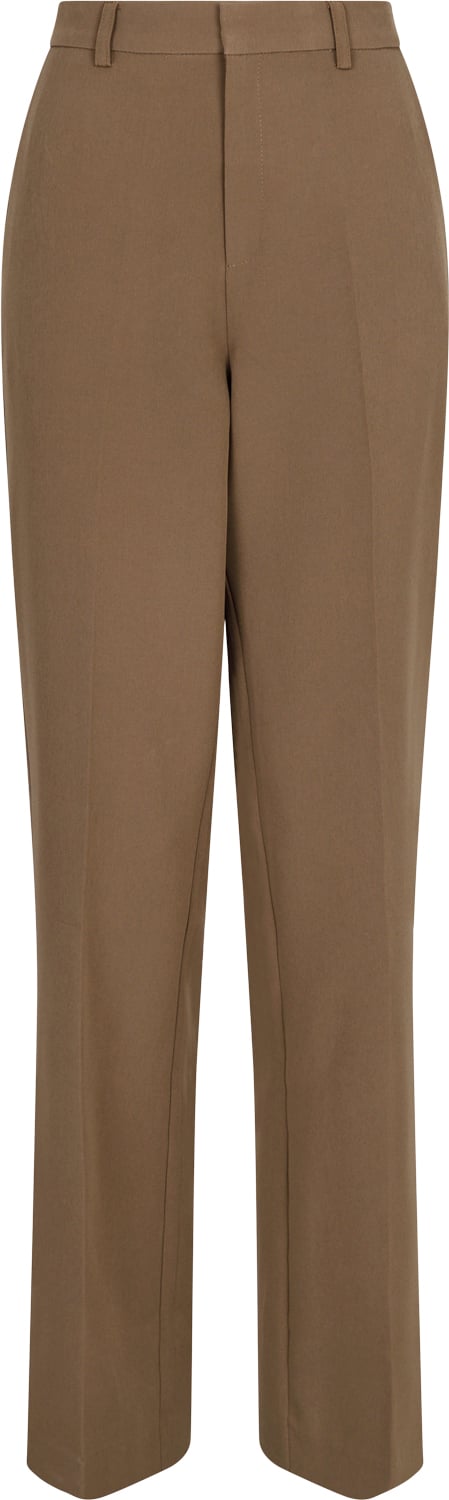 Se Neo Noir Alice Suit Pants Kvinde Dusty Brown Bukser Med Smalle Ben Str 40 - Polyester hos Magasin ved Magasin