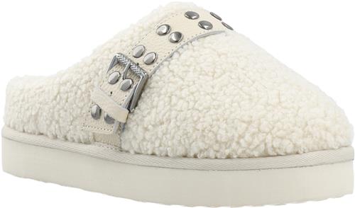 Bianco Varm Flatform Slip In #SU Kvinde Warm White Hjemmesko Str 41 - hos Magasin