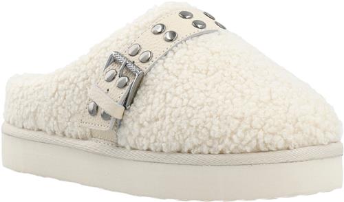 Se Bianco Varm Flatform Slip In #SU Kvinde Warm White Hjemmesko Str 36 - hos Magasin ved Magasin