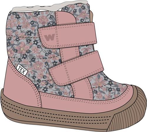 Wheat Winterboot Daxi Tex Winter Flowers Begyndersko Str 23 - Uld hos Magasin