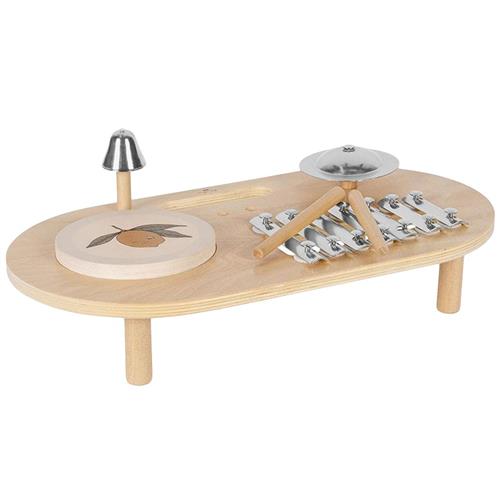 Konges Sløjd Wooden Music Board Fsc Multi | Hvid | 01