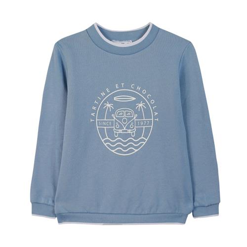 Tartine et Chocolat Sweatshirt Blueberry | Blå | 6 years