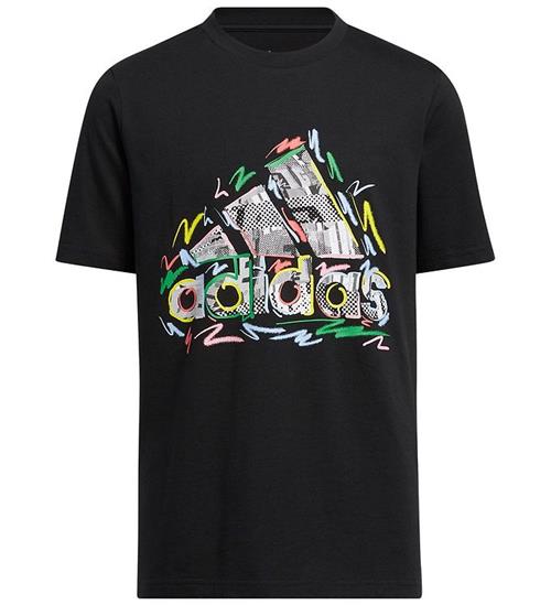 adidas Performance T-shirt - Pride - Sort m. Logo