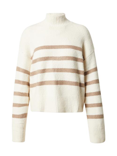 Se ABOUT YOU Pullover 'Felice'  creme / mørkebeige ved About You