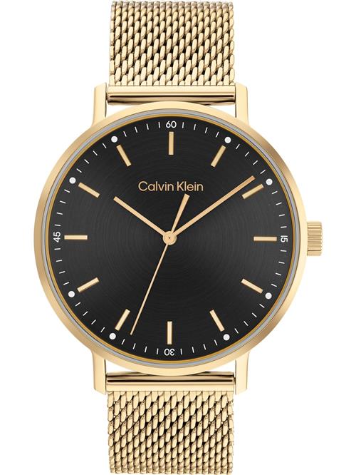 Calvin Klein Analogt ur  guld / sort