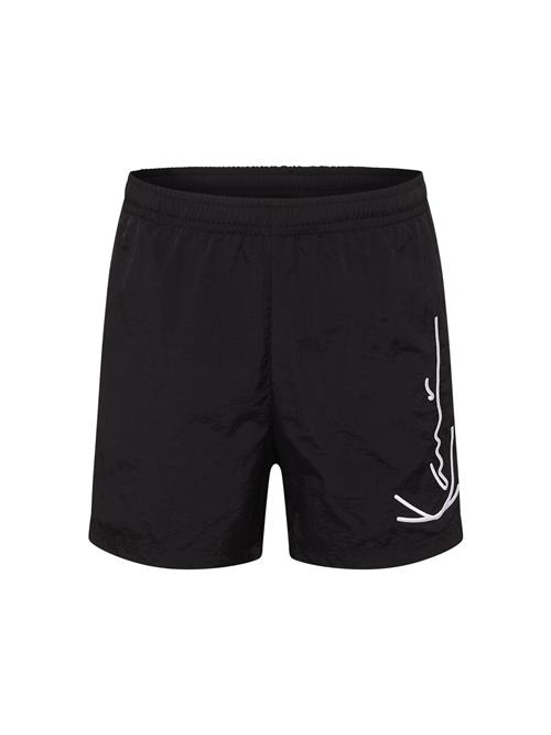 Karl Kani Badeshorts  sort / hvid