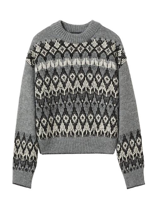 Se MANGO Pullover 'Luminati'  beige / grå / sort ved About You